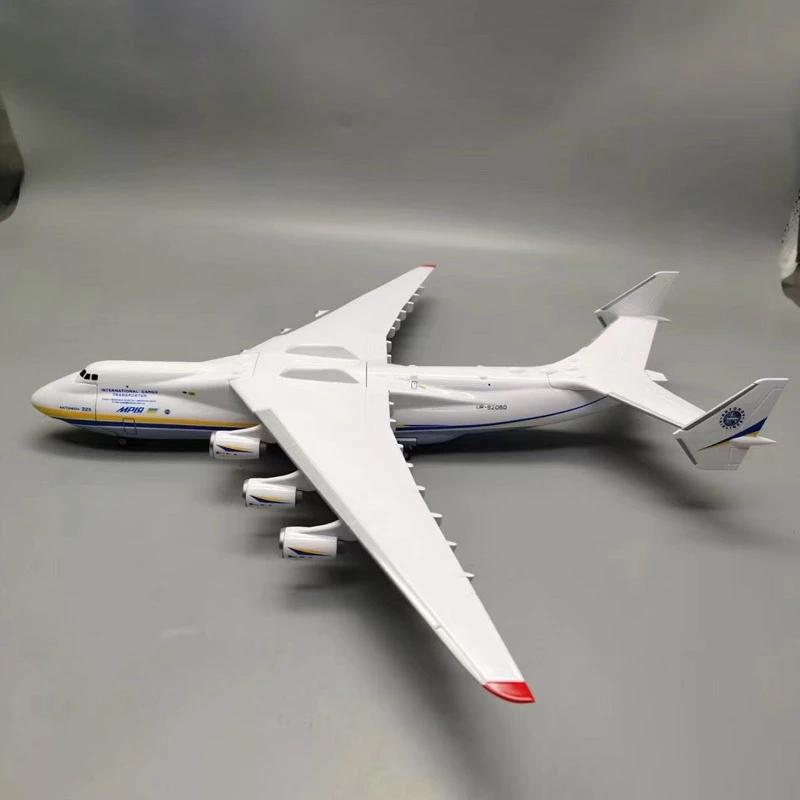 42CM 1:200 Scale Model For Antonov AN-225 Mriya Transport Aircraft Airplane Resin Plastic Replica Collection Display Artwork