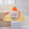 Delightful Plush Magnetic Keychain Doll Colorful Fruit Design Perfect For Giving Gift