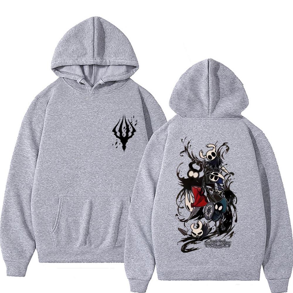 Hollow Knight Hoodie Male Fashion Streetwear Men Women Casual Oversized Hoodies Cartoon Casual Kids Hoodies Sweatshirt