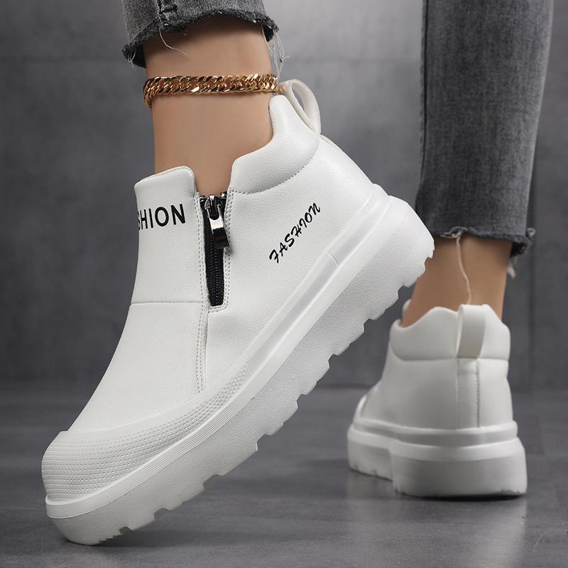 

New women s shoes breathable one-pedal little white shoes non-slip and wear-resistant sports and leisure shoes fashion trend 42 білий