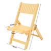 Plastic Cellphone Stand Folding Multi-functional Chair Shape Phone Holer Mini Desk Decor Cell Phone Bracket