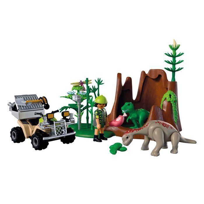 Playmobil 72069 The Dinosaur Lair, Dinosaurs, Promo Pack, 58 Pieces, From 4 Years