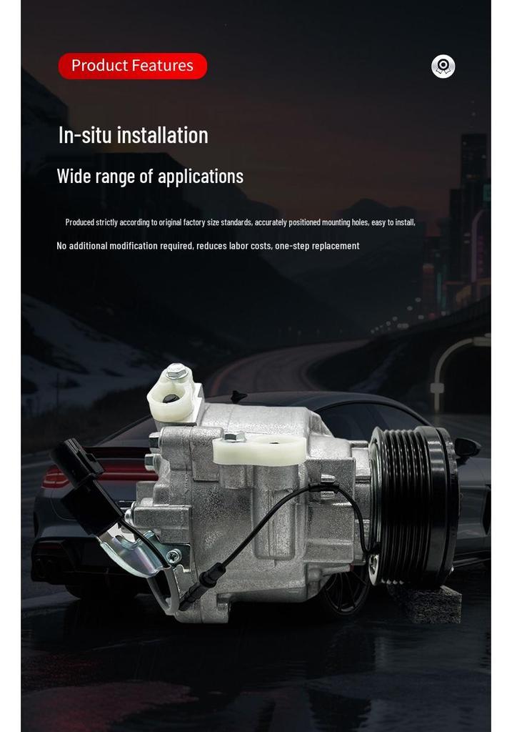 Mitsubishi Lancer EX Citroen C4 Aircross AC Compressor Intercooler AKS200A402A 1M1017