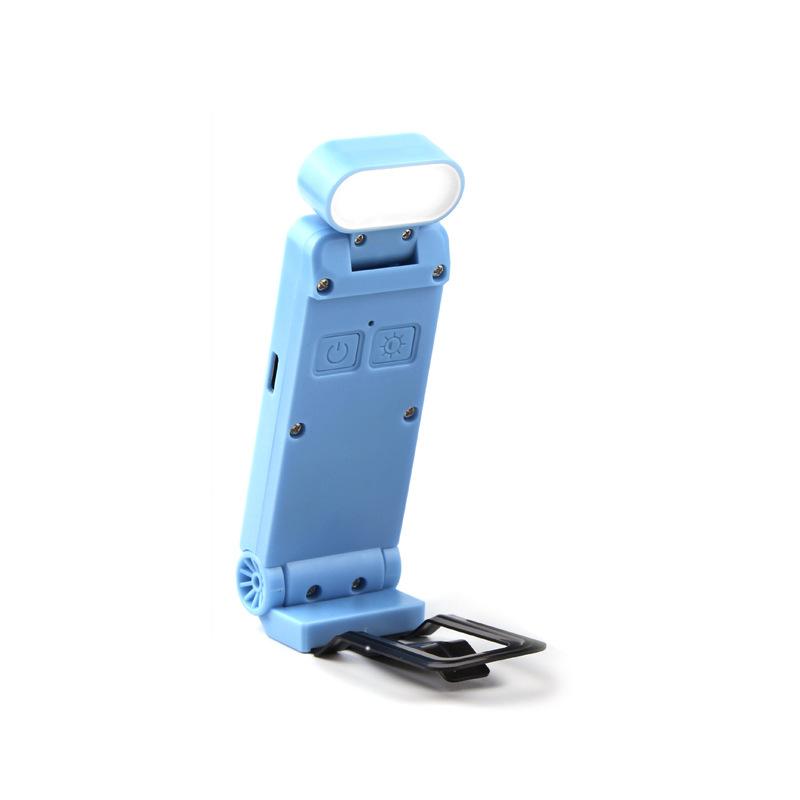 USB Charging Clip Reading Light Bookmark Light Folding Clip Book Light LED Reading Lamp Mini Desk Lamp Eye Protection Book Lamp