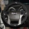 DIY Suede Steering Wheel Cover For Toyota Tacoma Tundra Sequoia 4Runner 14-