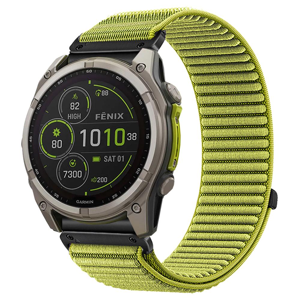 Nylonowy pasek pętelkowy do Garmin Fenix 8 51mm E 47mm 7 7X Pro Solar 6 6X 5 5X Plus/Epix/Tactix QuickFit 26mm 22mm Pasek do zegarka Bransoletka