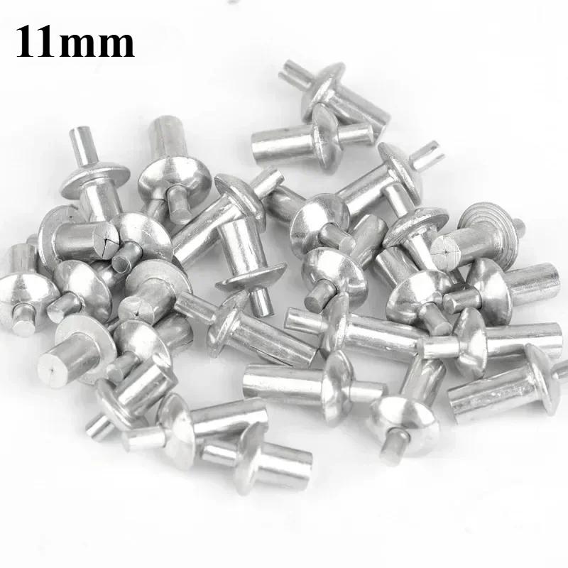 

Молоток Приводные расширительные заклепки Ударное расширение Алюминиевая гвоздевая головка Пробивной ударный тип Маленькие саморезы Крепежные наборы 11mm,10pcs