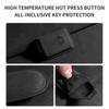 In-stock  Full-cover Suede Car Key Fob Case, Suitable for Volvo S60, S90, XC40, XC60, XC90 High Quality Keychain Accessory