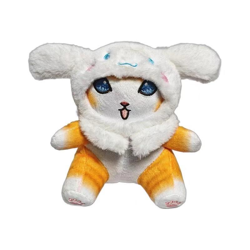 Süße Hai-Katzen-Plüschpuppe Anhänger Schöne Zimmerdeko Anhänger Eröffnung Feiertag Jungen und Mädchen Geschenk