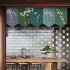 Chinese Style Door Head Half-curtain Noren Izakaya Bistro Bar Restaurant Decor Short Curtains Living RoomKitchen Porch Partition