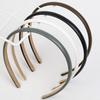 WOVOWOVO Thin Leather Headbands for Women Girls, Womens Fashion Headbands Non Slip Hair Head Bands Simple Hairbands Hoop Accessories