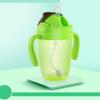 With Double Handle Infants Water Bottle 300ML Kids Sippy Cups  Drinking Water Bottle