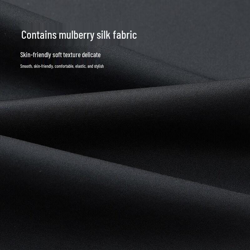 HLA Men's Summer Light Business Straight-Leg Cropped Pants