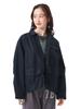 Beams Boy Women's Chambray Gaba Short Fishing Jacket, Navy, One Size