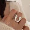 Adjustable U-shaped Ring for Women: Stylish, Versatile, and Cool Open Design for a Unique Fashion Statement