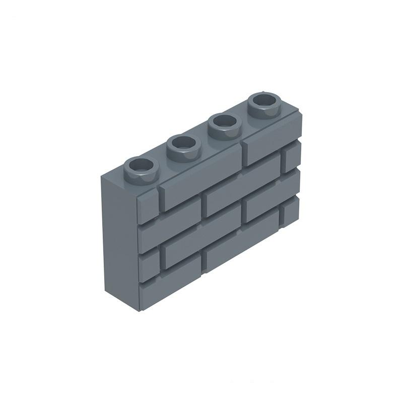 MOC 10PCS 4215W 60581W Special 2x4 Thick Wall Building Blocks House Castle Educational Bricks Particle Idea Toys Children Gifts