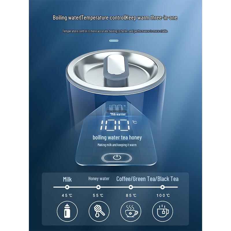 Mofei Insulated Electric Kettle: Double-Layer Stainless Steel, Dechlorination, Constant Temperature Boiler for Home