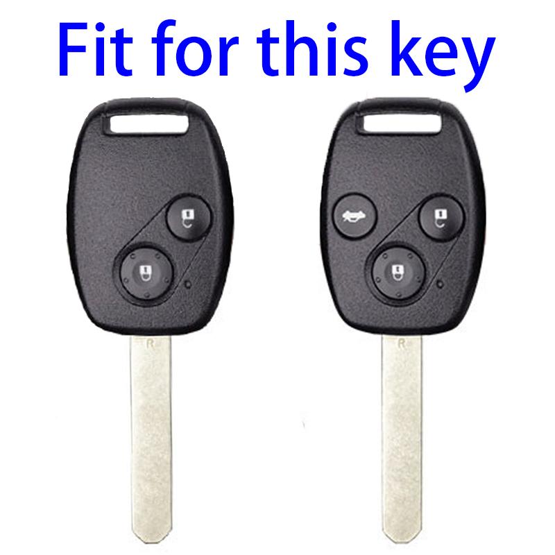 Husa pentru chei de mașină din Tpu cu 2/3 butoane pentru Honda Fit CIVIC JAZZ Pilot Accord CR-V Freed Freed Pilot StepWGN Insight Protector
