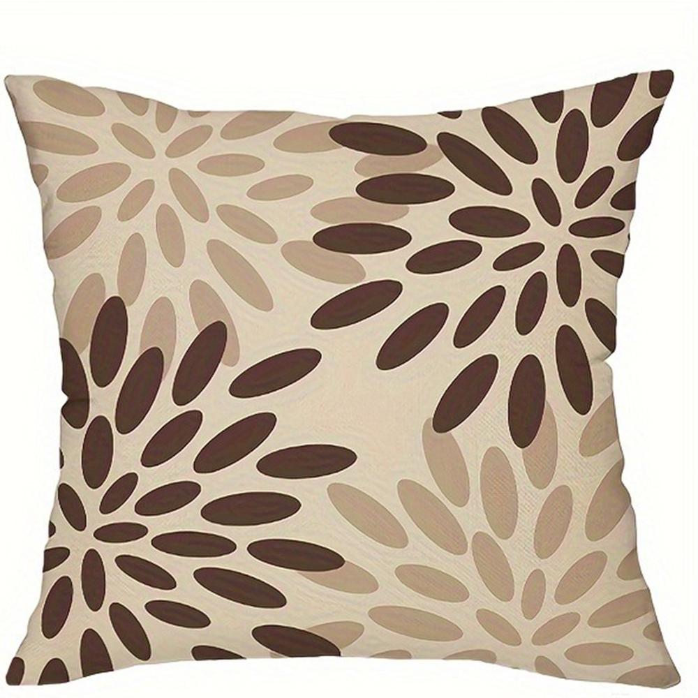 Fashionable and simple geometric pattern printing pillowcase living room sofa cushion cover bedroom room home decoration