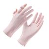 Sunscreen gloves women's UV protection spring and summer non-slip driving ice silk outdoor cycling thin original yarn sunscreen gloves