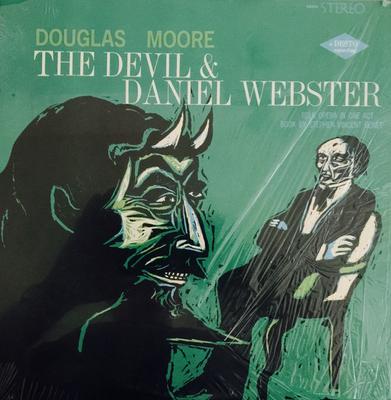 LP Record DOUGLAS MOORE, STEPHEN VINCENT BENÉ - The Devil And Daniel Webster DC6450 Desto 1970 US Classical Used