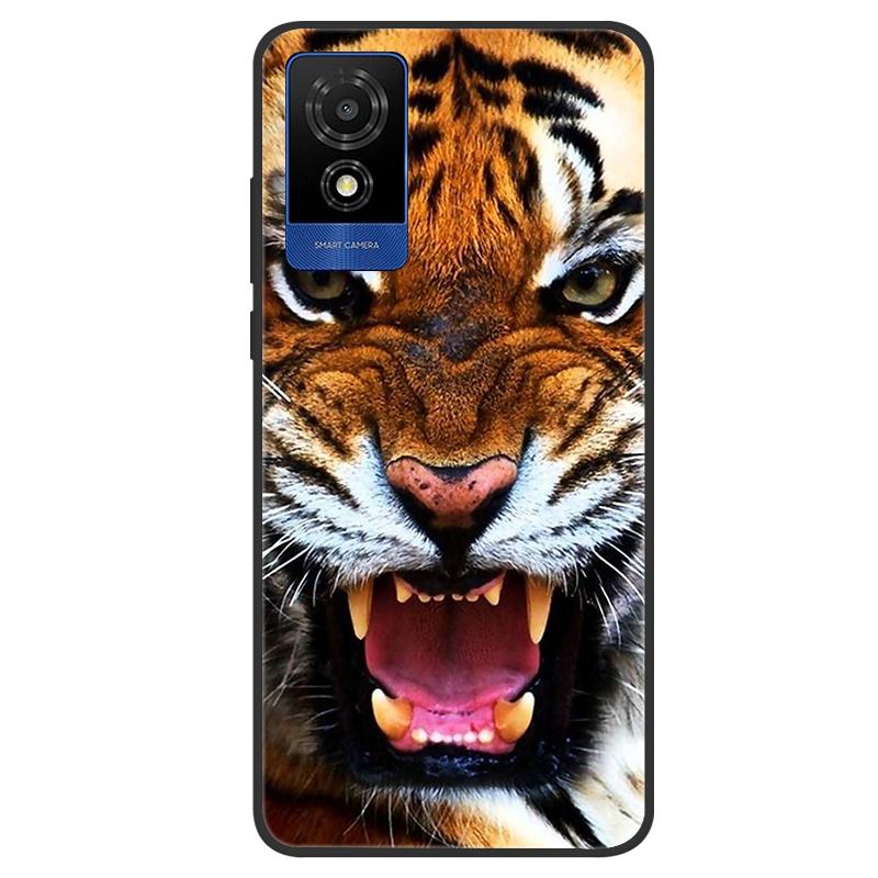 Case For TCL 501 Case TCL501Cool Silicone Protective Cover for TCL 501 T433D 2024 Bumper Protector Fundas Coque Shockproof