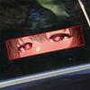 Anime Augen Reflektierende Vinyl Autoaufkleber - Wasserdichte Decals für Motorrad & Autokarosserie 2025