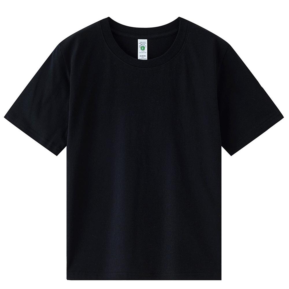 Men's 180g Cotton Short Sleeve Crew Neck Loose Fit T-Shirt