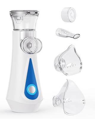 Hygelink Innovative Nebulizer for Medicinal Inhalation: Type-C Charging, Ultrasonic Mesh Inhaler, Powerful Spray, 2-Hour Battery Life, Quiet Operation