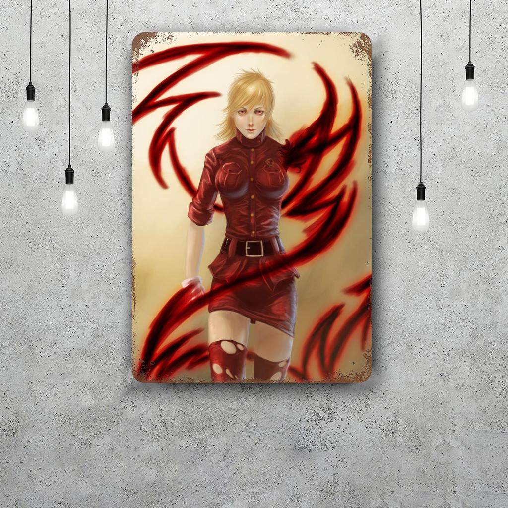 seras victoria Classic Poster Rusty Metal Plaque Retro Decorative Plate Bar Man Cave Garage Club Metal Sign Wall Decoration