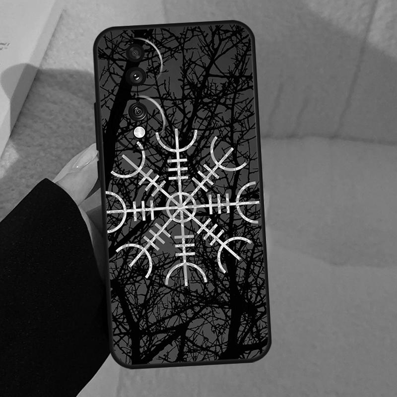 

Forest Nordic Runes Case For Honor Magic 5 Pro 50 70 90 Lite Honor 8X 9X X9b X9a X8a X7a X6a X6 X7 X8 X9 Cover Honor Magic5 Lite