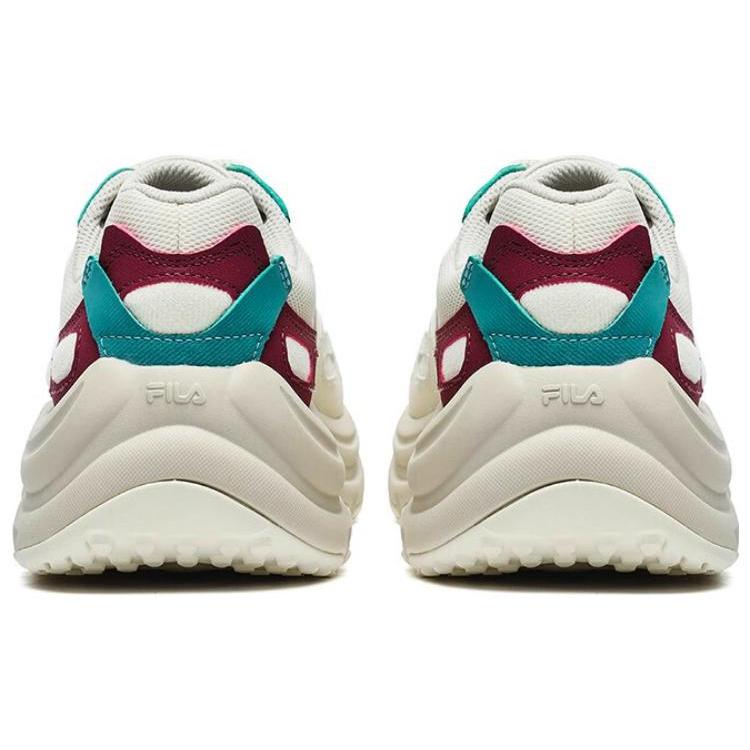 New FILA Arch Sneakers 'White Red Aqua' Women's F12W241118FVD