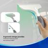 10 Inch Squeegee for Shower Glass Silicone 100% Streak-Free Glass Cleaner with Suction Hook Window Squeegee Home Mirrors