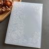 Floral Texture Embossing Molds & Board for Journaling