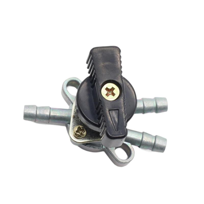 3 Way Fuel Tank Tap ATV Supplies 2 In 1 Out Fuel Gas Petcock Valve Switch for