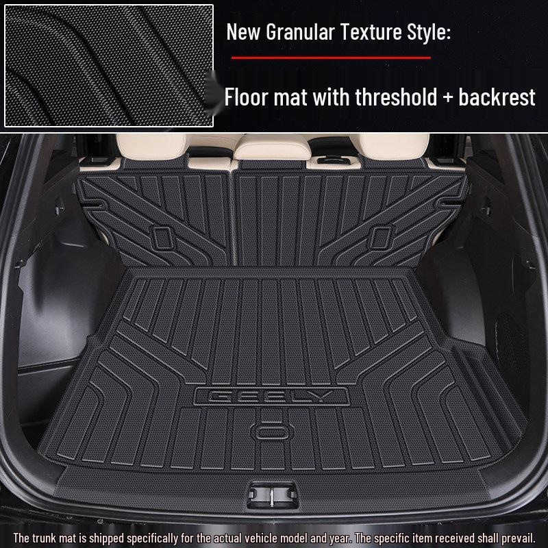 2026 Geely Xingyue L TPE Trunk Mat: Waterproof Tail Box Cover for 24-25 Models