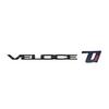 Autocollants Décoratifs Lettres Garde-boue Avant Voiture VELOCE TI Étiquette Pour Alfa Romeo Giulia Stelvio Accessoires de Modification