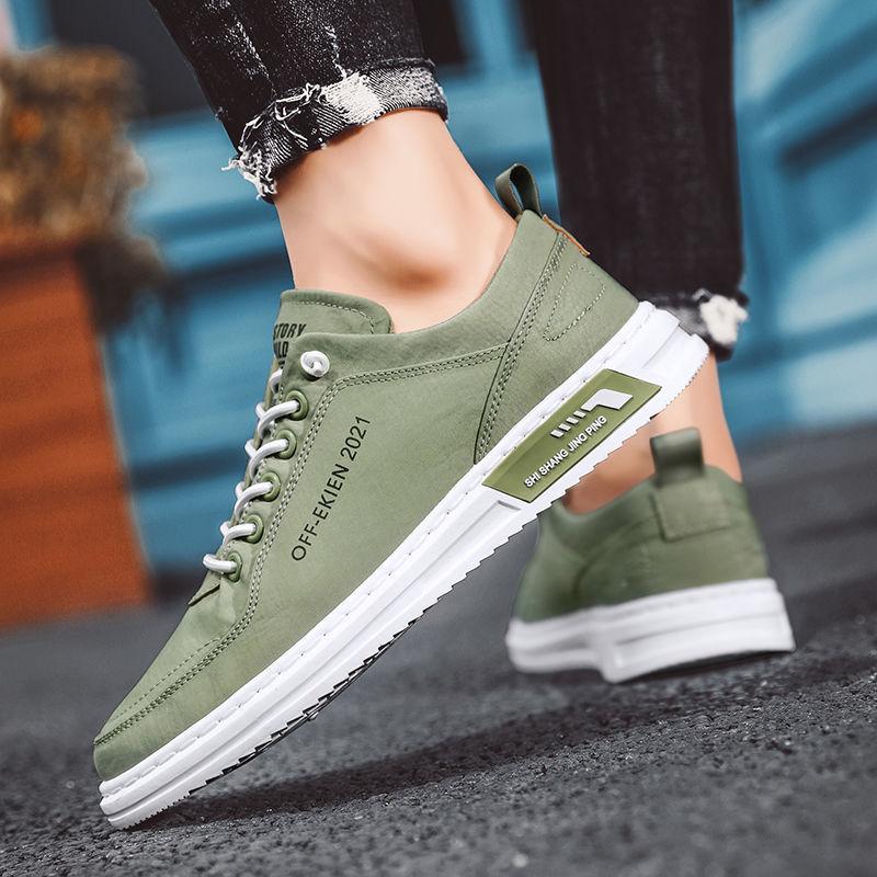 Canvas Shoes Men's Summer Board Shoes Casual Shoes All-match Small White Shoes Breathable Shoes Men's Models