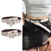 Waist Belt Butterfly Buckle Embossed Chain Costume Belt for Wrap Dress Waist Belt for Suit Skirt Jeans Jewelry