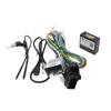 9 Inch 2DIN Car Radio Fascia Panel Adapter For Ford C-Max S-Max Fiesta Galaxy Kuga Mondeo Transit Connect Focus Wiring Harness