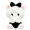 Mikko BLACK RIBBON BIG Plush Toy, Mikko Black Ribbon, Approx. 29cm (Moose)