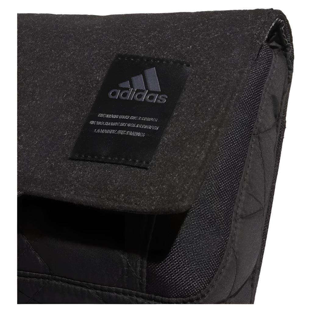 New Adidas Polyester Shoulder Bag Crossbody Bag Unisex Black HY3030