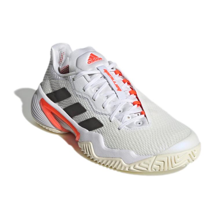 new Adidas Barricade Tokyo Tennis Shoes 'White Solar Red' Women's