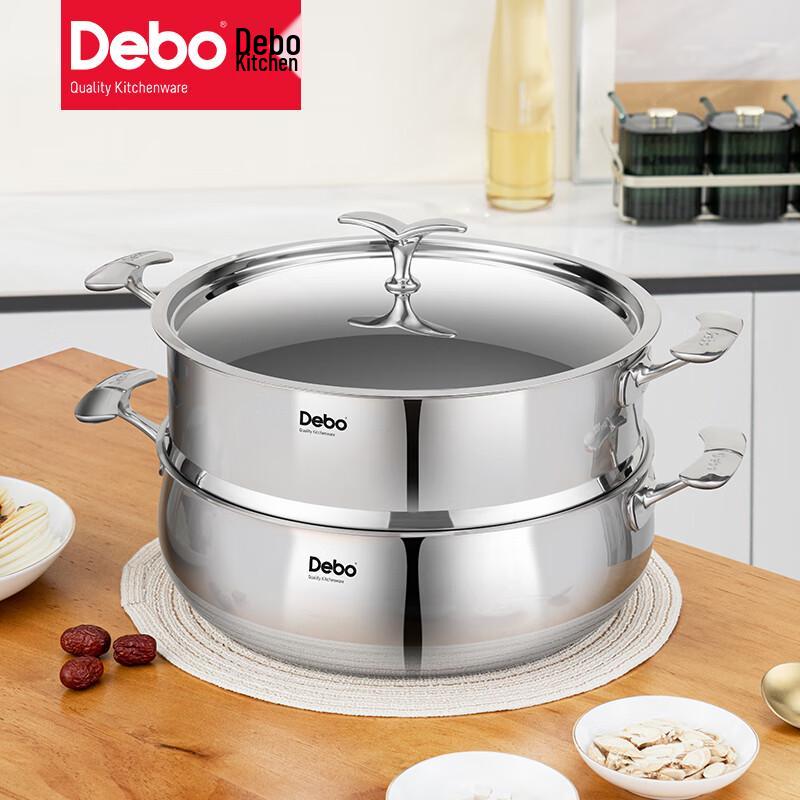 

Debo 30cm 316 Stainless Steel Soup Steamer Pot