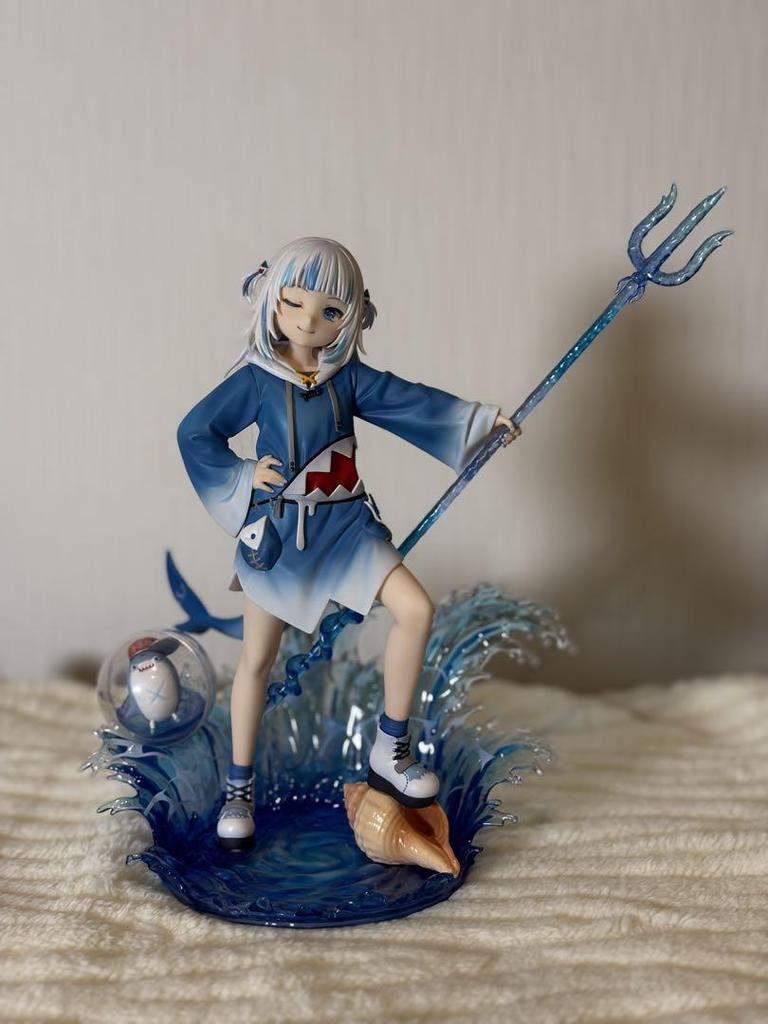 [USED] Opened Hololive Gawl Gura 1/7 scale figure by Design Coco