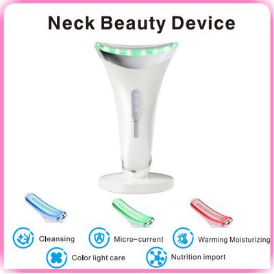 Neck Massager Neckline Removal Guide Facial Lifting and Tightening Beauty Instrument EMS Micro Current Neck Beauty Instrument