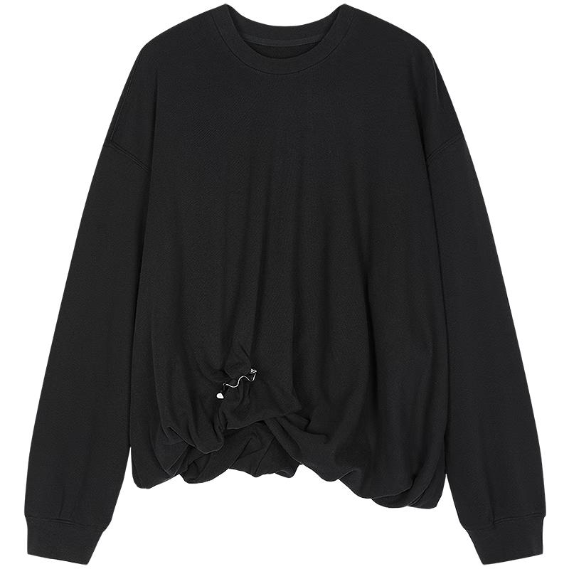 

JNBY 2025 Autumn New Collection Crew Neck Loose Pullover Sweatshirt L