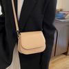Women PU Leather Shoulder Bag Stylish Satchel Bag with Detachable & Adjustable Shoulder Strap Stylish Crossbody Saddle Bag for Commuting Dating Party
