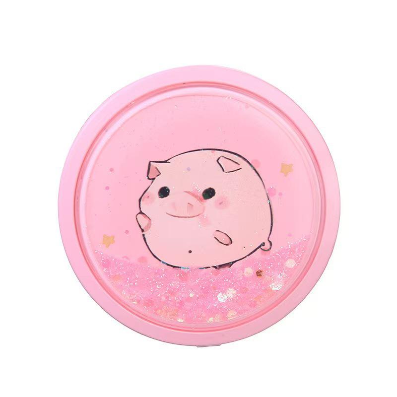 LED Lighted Makeup Mirror: Compact Desktop Vanity with Fill Light for Stylish Dorms