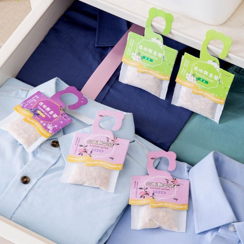 20 Pack Air Freshener Pouches For Closet Drawer Car Bathroom MultiSpace Freshness Maintenance